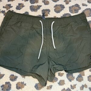 Vuori Green shorts
